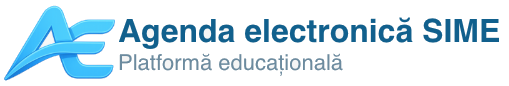 Agenda electronică SIME — platformă educațională